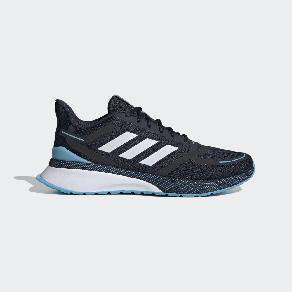 Adidas Men's Nova Running Shoes Grey/Light Blue Ireland EG3169